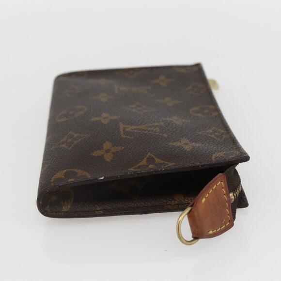 LOUIS VUITTON Monogram Bucket PM Accessory Pouch LV Auth 160345